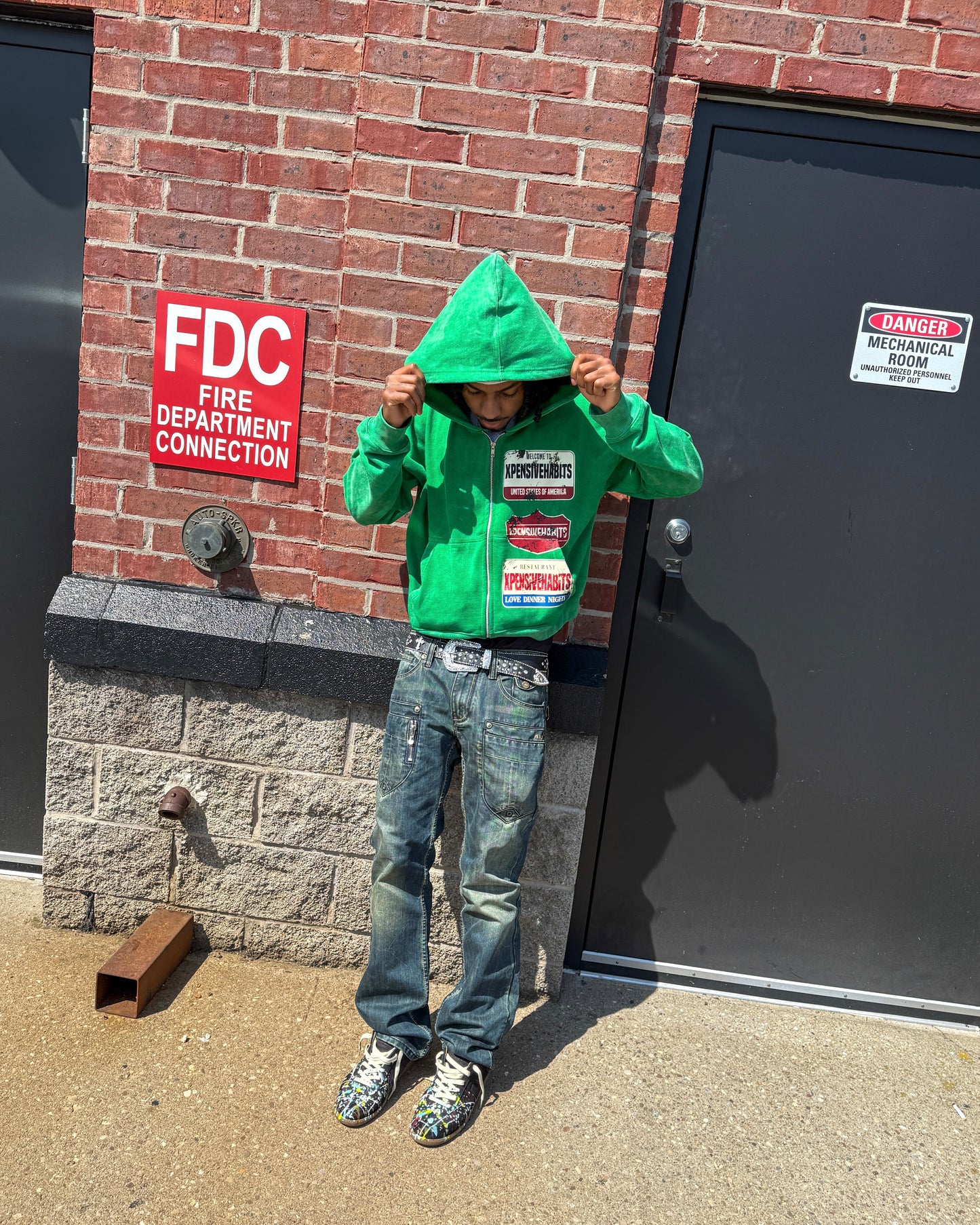 Green Living Not Surviving Zip Up