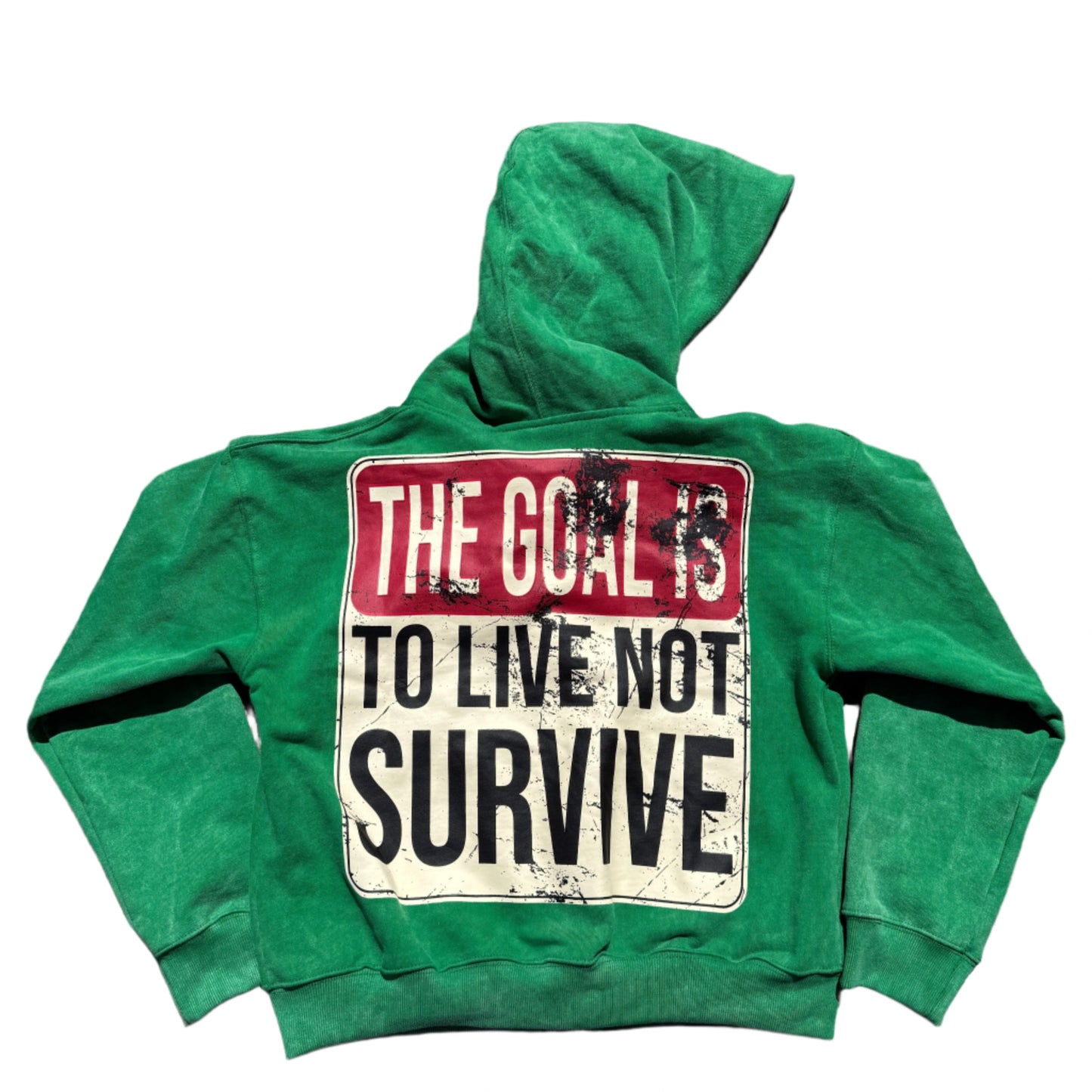 Green Living Not Surviving Zip Up