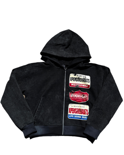 Black Living Not Surviving Zip Up